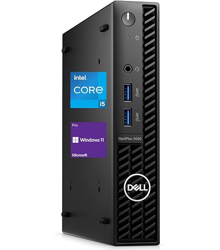 Dell OptiPlex  i5@3.1Ghz テレワーク Amazon.com: Dell Optiplex 3000 MFF Business Desktop, 12th Gen